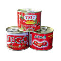 Organic Canned Tomato Sauce with Red Color, 28%~30% Brix Double Concentrated Processing